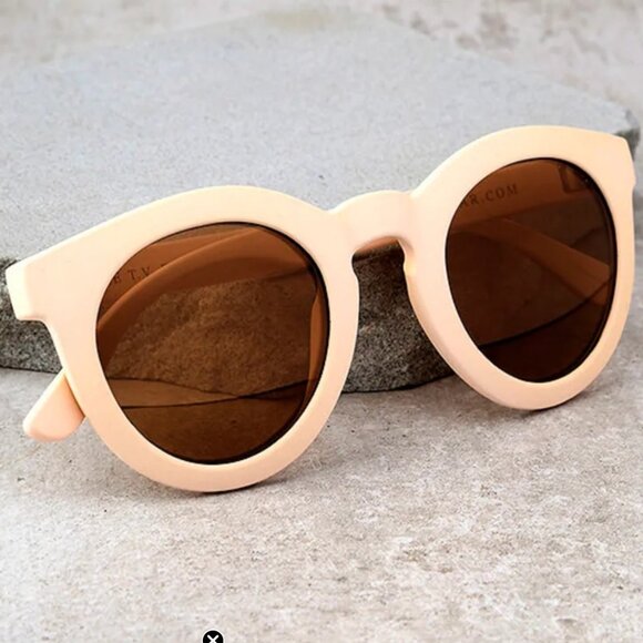 Crap Eyewear The T.V. Eye - Matte Dusted Rose - w/ Bronze Mirror Lenses - Picture 2 of 7